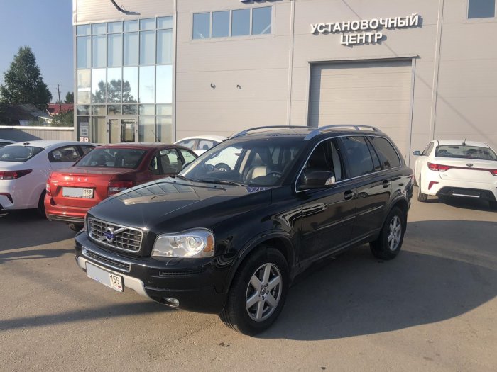 Установка ГБО на Volvo XC90 2012г., ГБО 4 поколения, пропан LANDIRENZO (Италия), двигатель 2.5л. 5 цилиндров