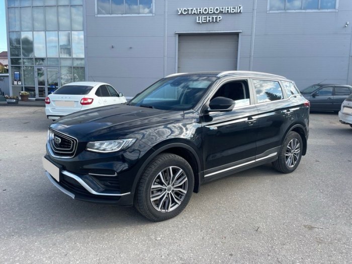 Установка ГБО на Geely Atlas Pro  2022 г., ГБО 4 поколения, пропан EuropeGas (Польша), двигатель 1,5 л. 3 цилиндра