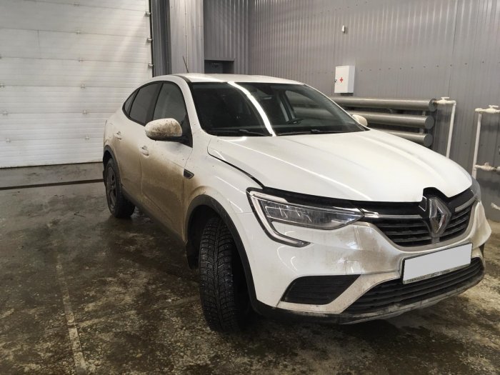 Установка ГБО на Renault Arkana 2021г., ГБО 4 поколения, пропан OMVL (Турция), двигатель 1.6л. 4 цилиндра