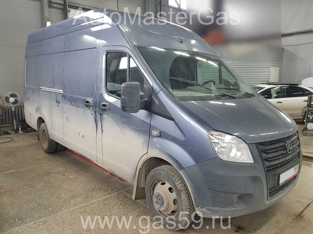 Установка ГБО на Газель Next 2018г., ГБО 4 поколения, пропан LANDIRENZO (Италия), двигатель 2.7л. 4 цилиндра