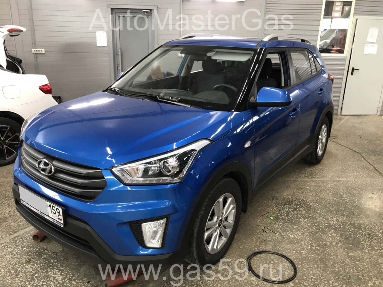 Установка ГБО на Hyundai Creta 2WD 2018г., ГБО 4 поколения, метан DIGITRONIC (Италия), двигатель 1.6л. 4 цилиндра