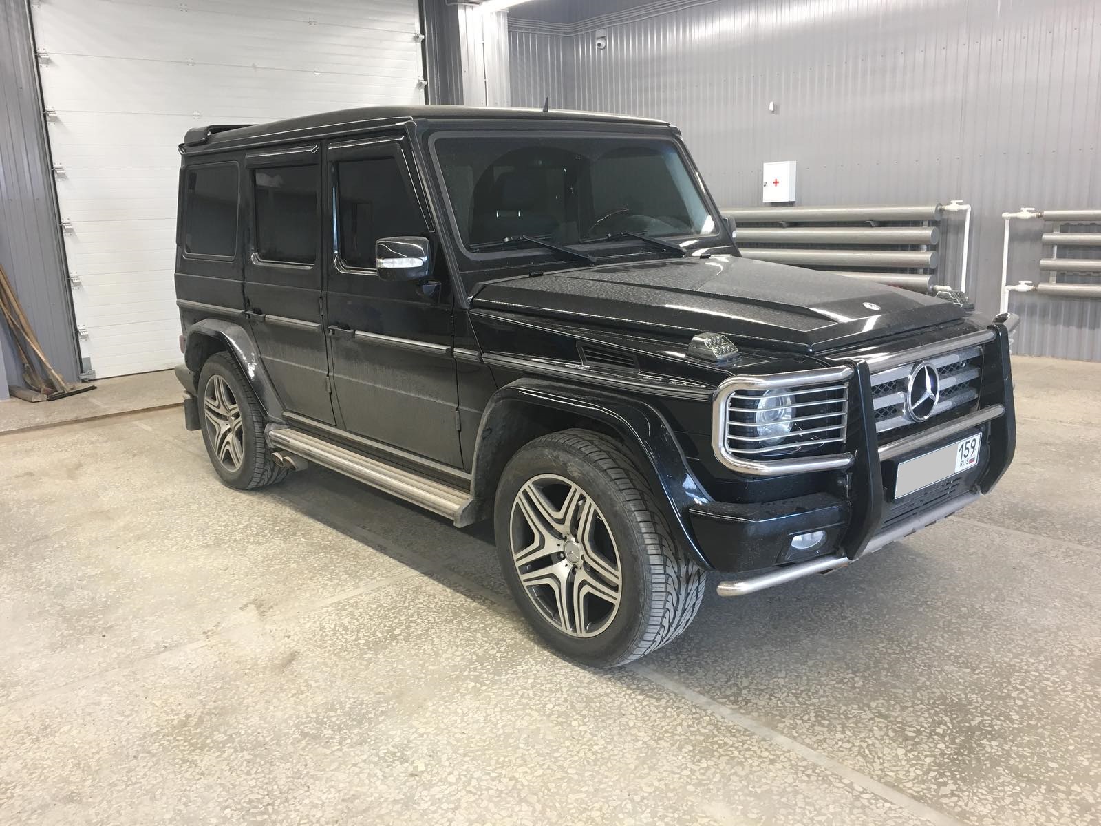 Установка ГБО на Mercedes-Benz G 500 2010г., 5.5л., 8 цилиндра, монтаж  21.07.2020 в Перми