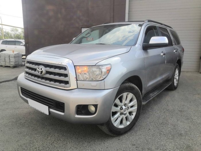 Установка ГБО на Toyota Sequoia 2008г., ГБО 4 поколения, пропан 4SAVE (Польша), двигатель 5.7л. 8 цилиндров