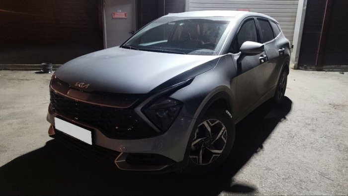 Установка ГБО на Kia Sportage 2022г., ГБО 4 поколения, пропан OMVL (Турция), двигатель 2.0л. 4 цилиндра