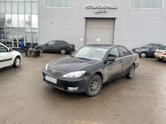 Установка ГБО на Toyota Camry 2003 г., ГБО 4 поколения, пропан EuropeGas (Польша), двигатель 2,4 л. 4 цилиндра