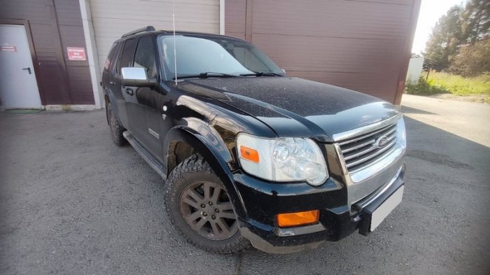 Установка ГБО на Ford Explorer 2008г., ГБО 4 поколения, пропан Landi Renzo (Италия), двигатель 4.6л. 8 цилиндров