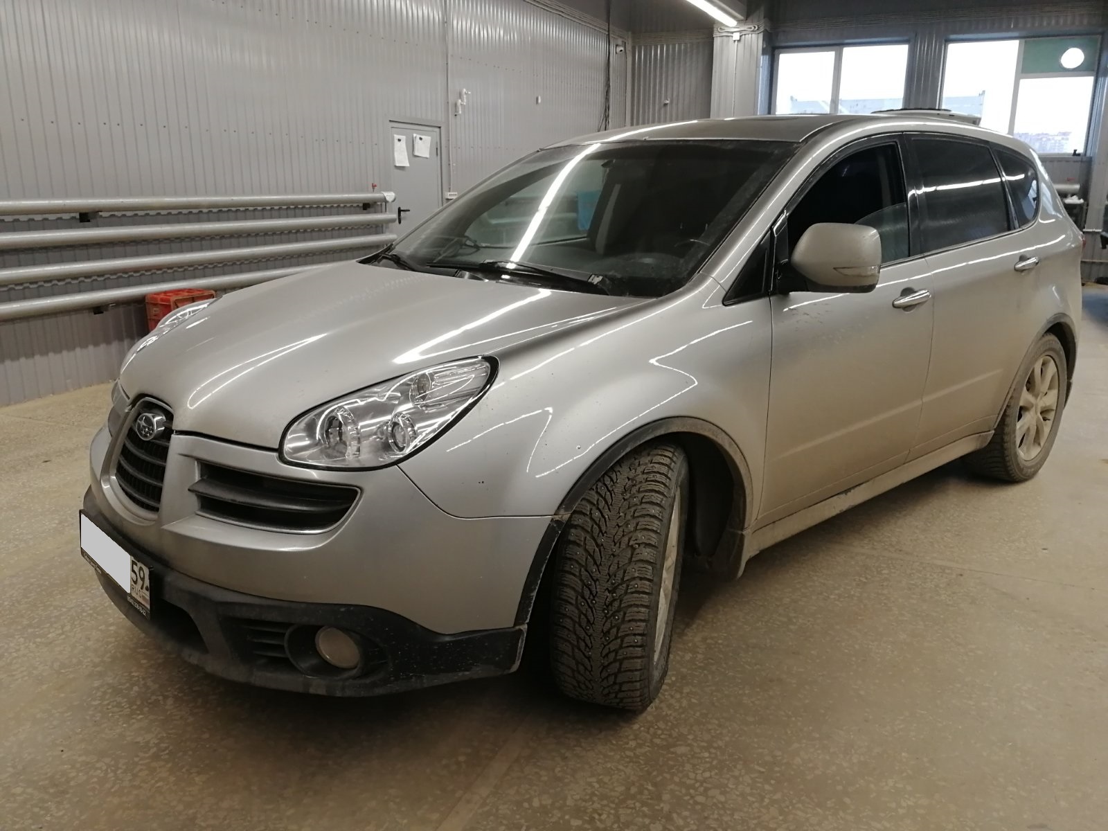 Установка ГБО на Subaru Tribeca 2007г., 3.0л., 6 цилиндра, монтаж  13.11.2020 в Перми