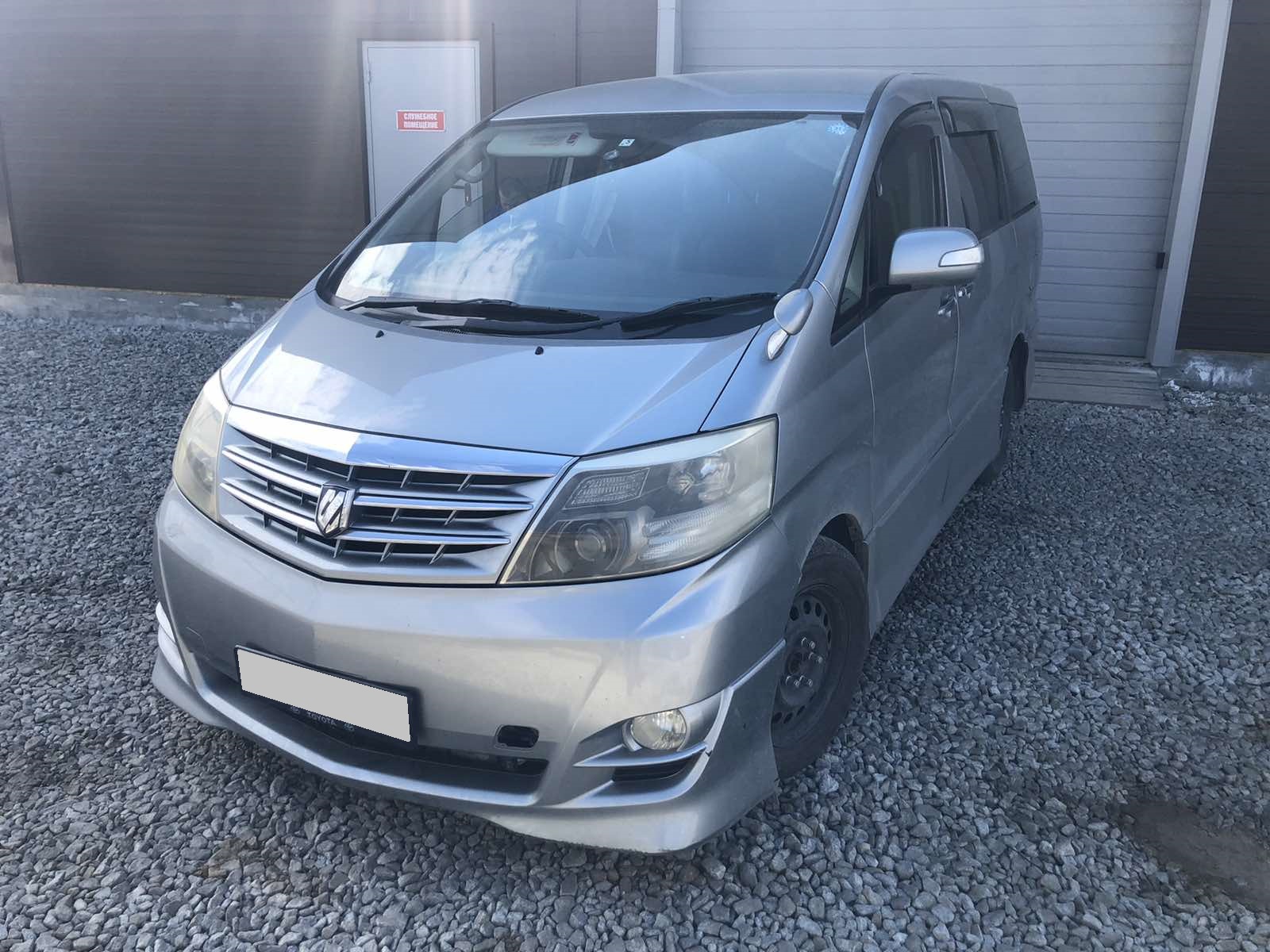 Установка ГБО на Toyota Alphard 2005г., 3.0л., 6 цилиндра, монтаж  05.06.2021 в Перми