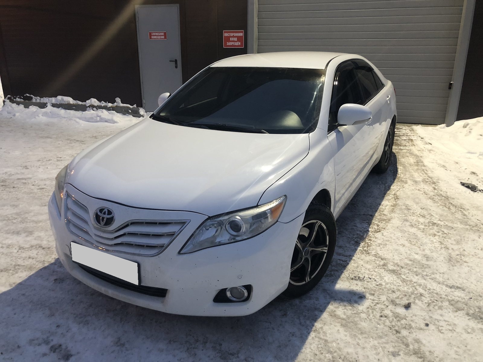 Установка ГБО на Toyota Camry 2010г., 2.4л., 4 цилиндра, монтаж 09.01.2021  в Перми