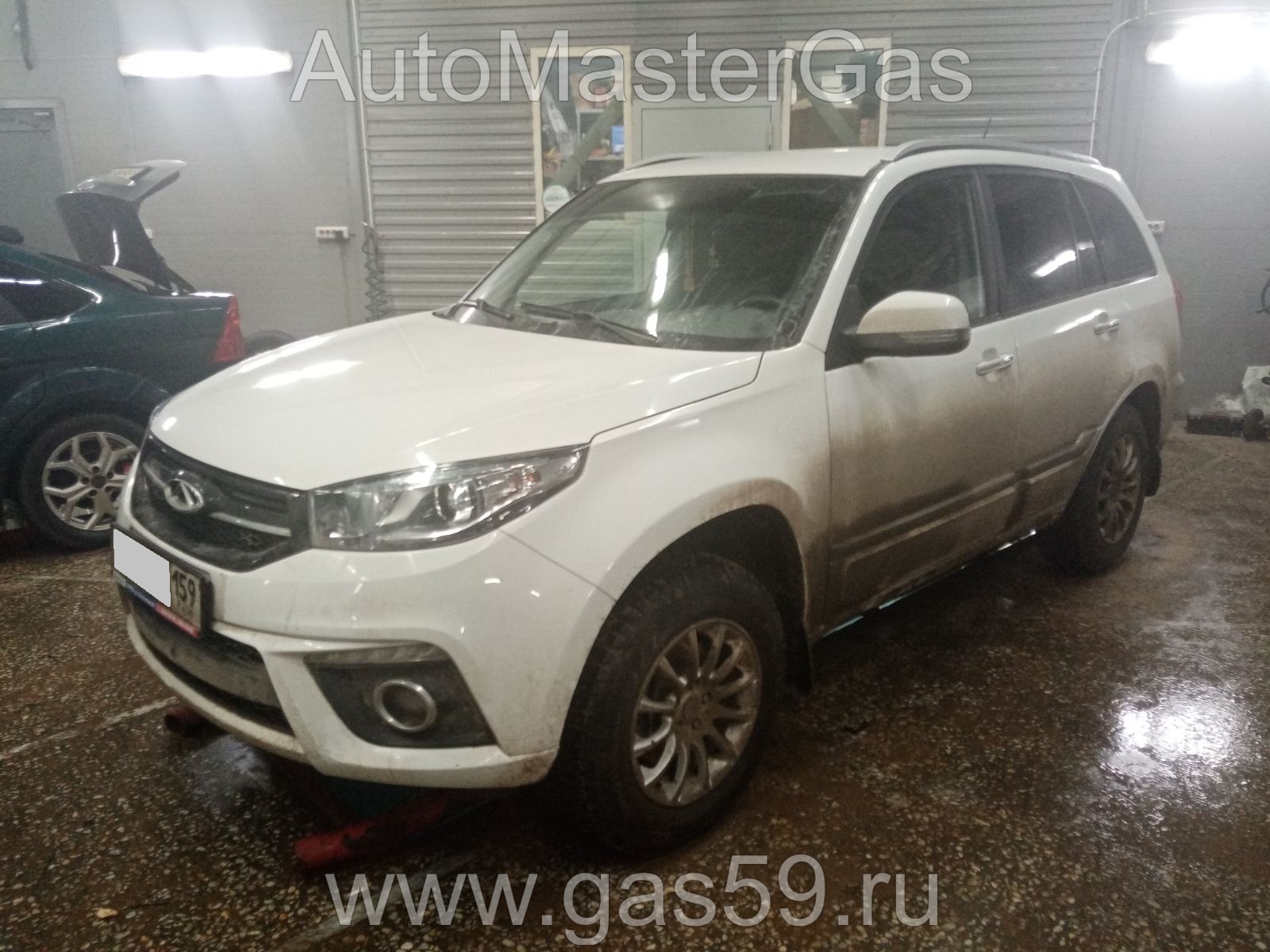 Установка ГБО на Chery Tiggo 3 2017г., ГБО 4 поколения, метан LANDIRENZO (Италия), двигатель 1.6л. 4 цилиндра