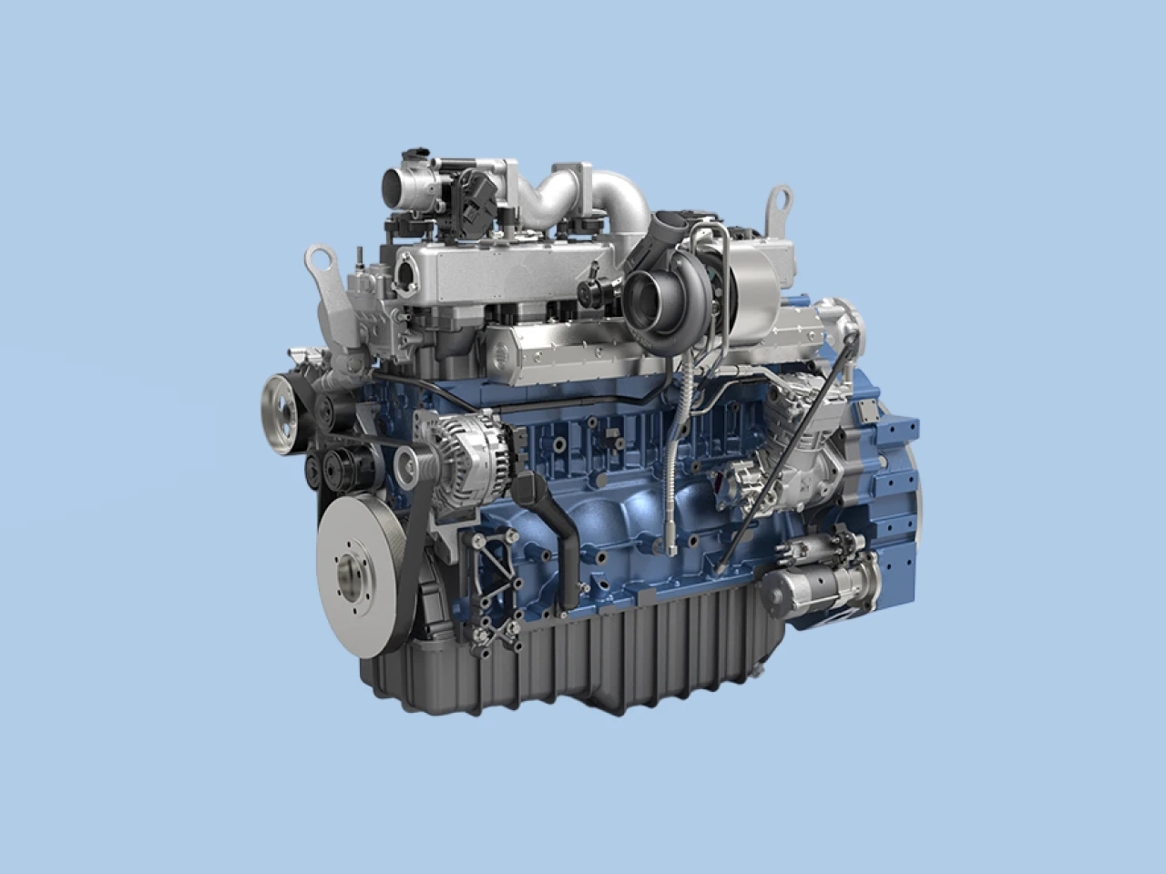 Газовый двигатель Weichai WP7NG от 154 до 206 кВ