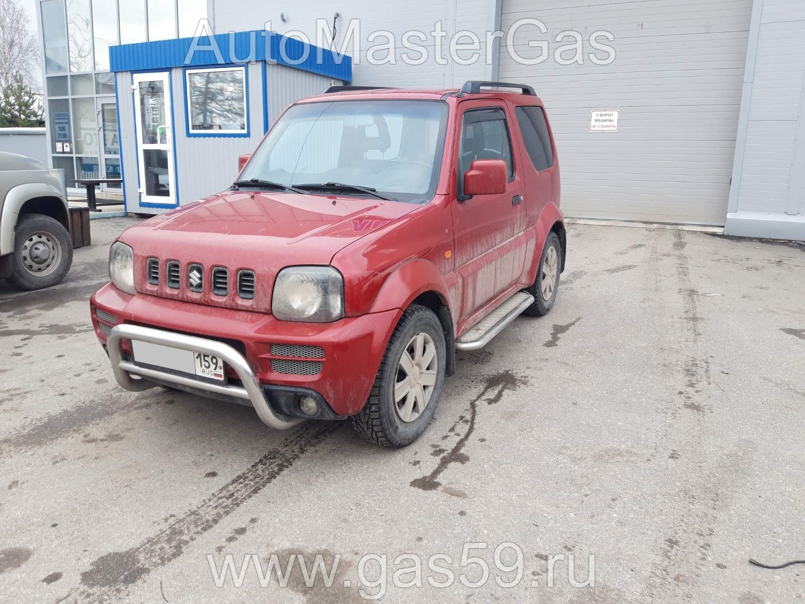 Установка ГБО на Suzuki Jimny 2008г., 1.3л., 4 цилиндра, монтаж 21.02.2021  в Перми