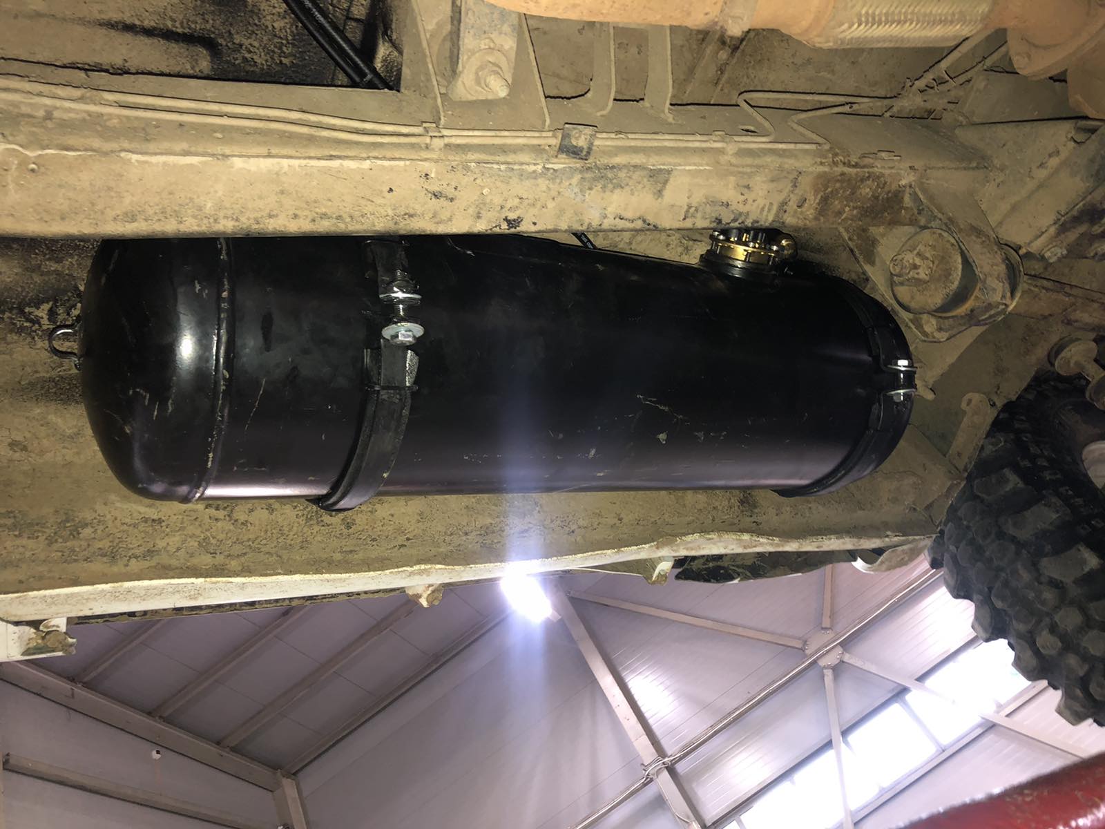 Установка ГБО на УАЗ Патриот 2018г., 2.7л., 4 цилиндра, монтаж 30.09. ...