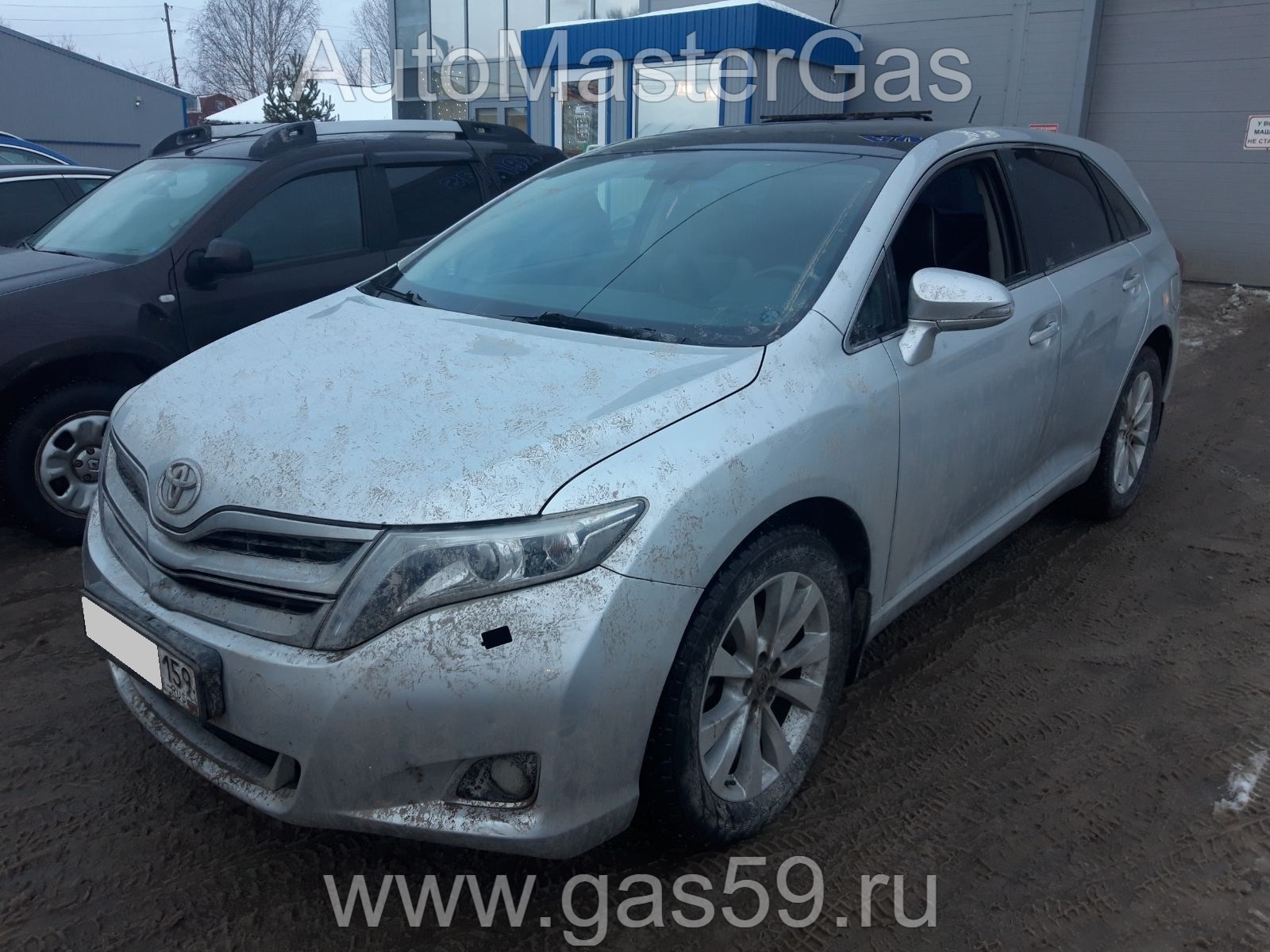 Установка ГБО на Toyota Venza 2013г., ГБО 4 поколения, пропан LANDIRENZO (Италия), двигатель 2.7л. 4 цилиндра