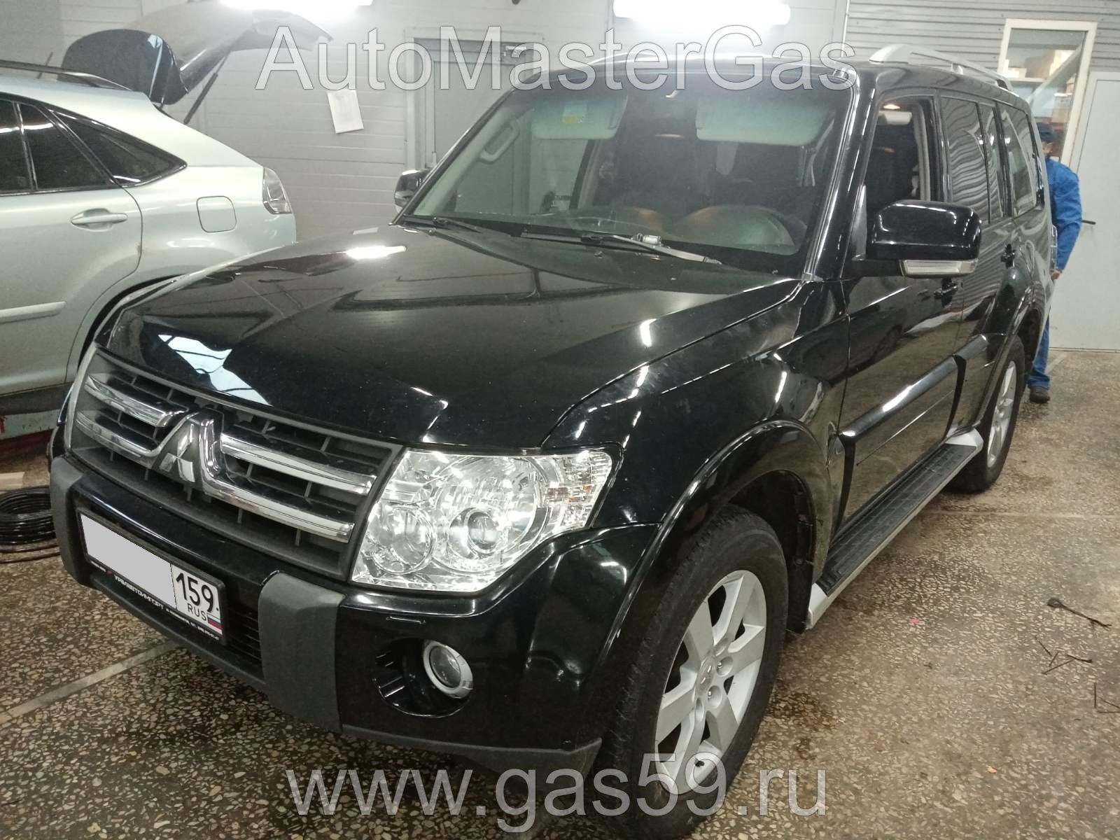 Установка ГБО на Mitsubishi Pajero 2007г., 3.8л., 6 цилиндра, монтаж  15.10.2021 в Перми