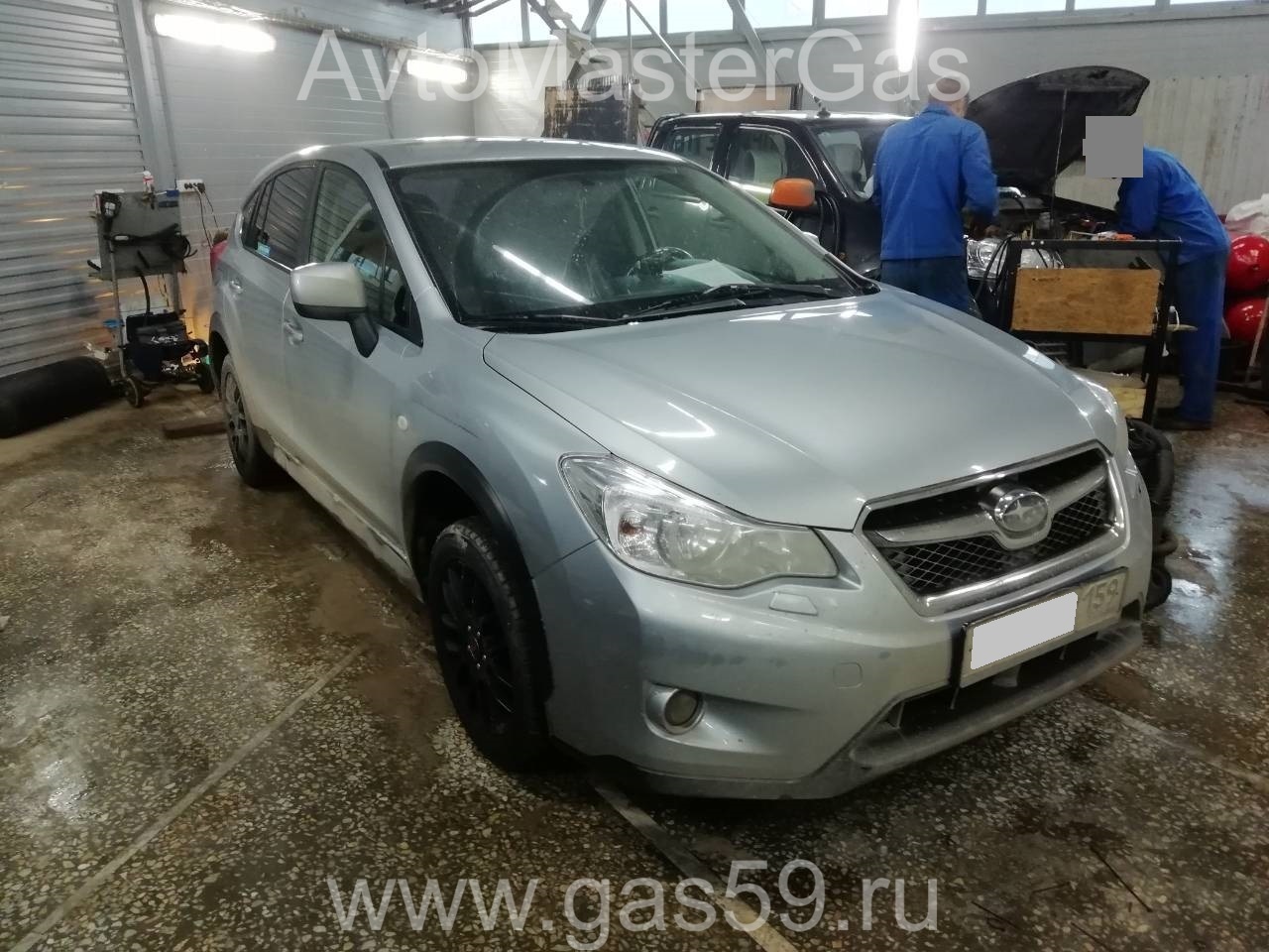 Установка ГБО на Subaru XV 2015г., 2.0л., 4 цилиндра, монтаж 14.03.2021 в  Перми