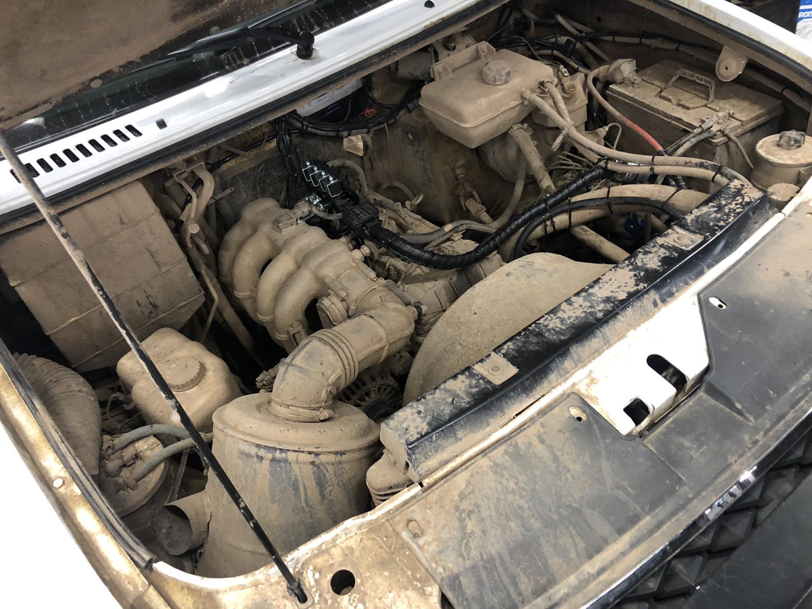 Установка ГБО на УАЗ Патриот 2018г., 2.7л., 4 цилиндра, монтаж 30.09. ...