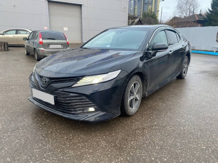 Установка ГБО на Toyota Camry 2018 г., ГБО 4 поколения, пропан EuropeGas (Польша), двигатель 2.5 л. 4 цилиндра