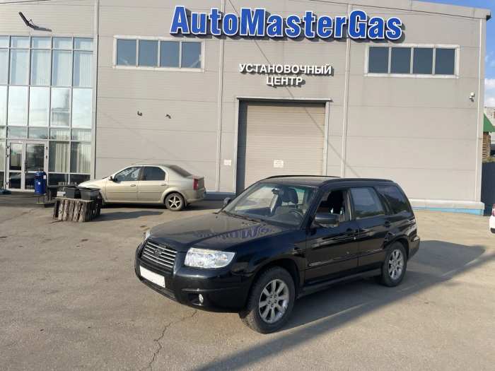 Установка ГБО на  Subaru Forester 2007 г., ГБО 4 поколения, пропан EuropeGas (Польша), двигатель 2,0 л. 4 цилиндра