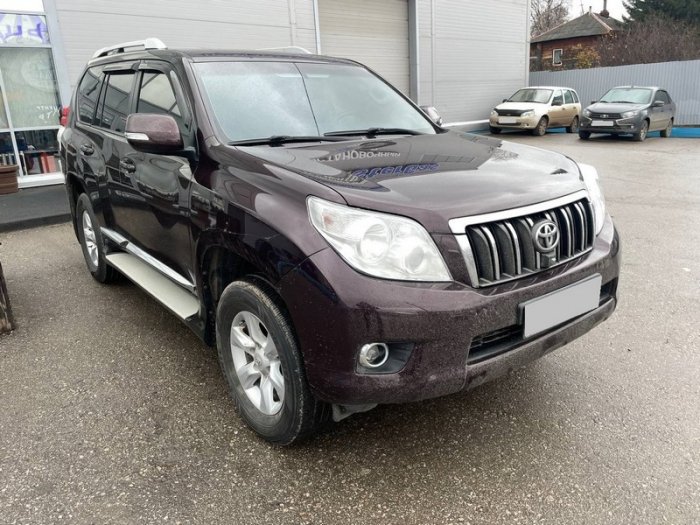 Установка ГБО на Toyota Land Cruiser Prado 2012 г., ГБО 4 поколения, пропан OMVL (Италия), двигатель 2.7 л. 4 цилиндра