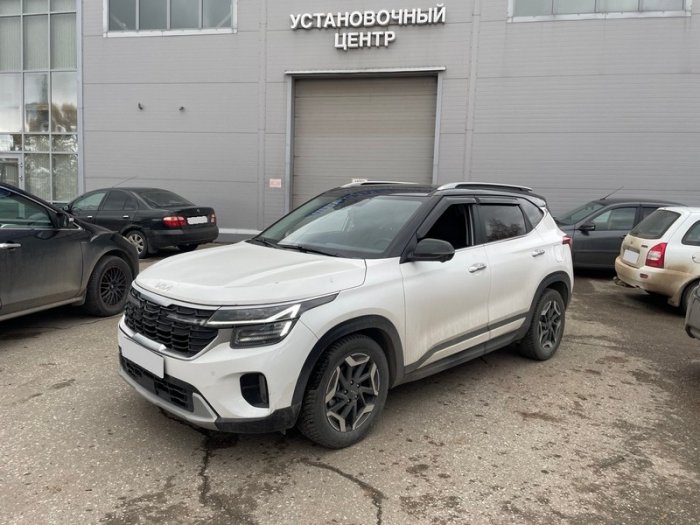 Установка ГБО на Kia Seltos 2024 г., ГБО 4 поколения, пропан EuropeGas (Польша), двигатель 1,4 л. 4 цилиндра