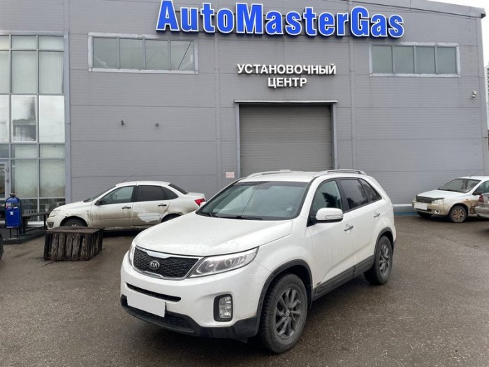 Установка ГБО на Kia Sorento 2018 г., ГБО 4 поколения, пропан EuropeGas (Польша), двигатель 2.4 л. 4 цилиндра