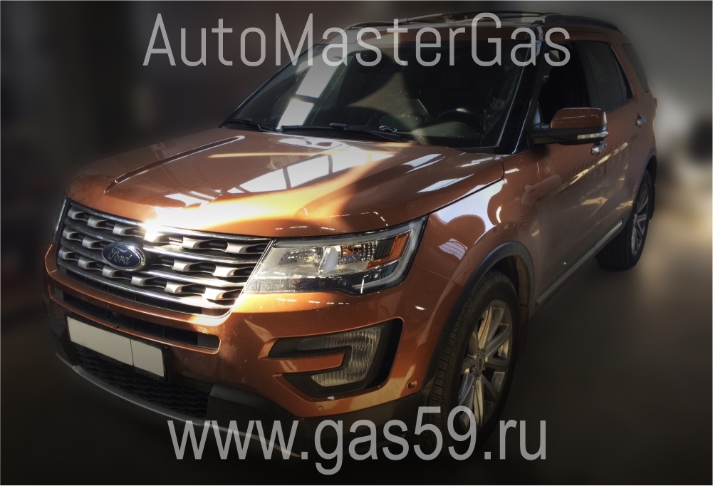 Установка ГБО на Ford Explorer , 3.5 (249 л.с.) , ГБО 4-го поклонения LANDIRENZO (Италия), с тороидальным баллоном на 54 л.