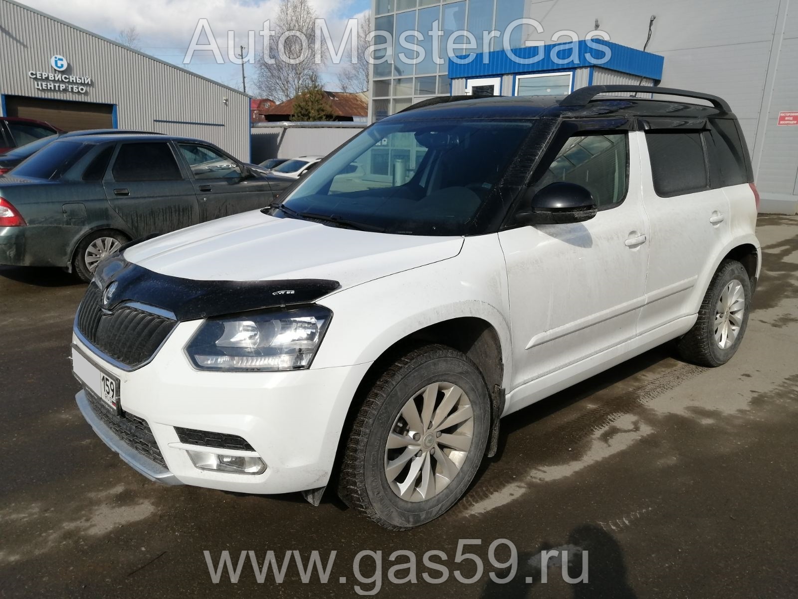 Установка ГБО на Skoda Yeti 2017г., 1.6л., 4 цилиндра, монтаж 18.04.2021 в  Перми