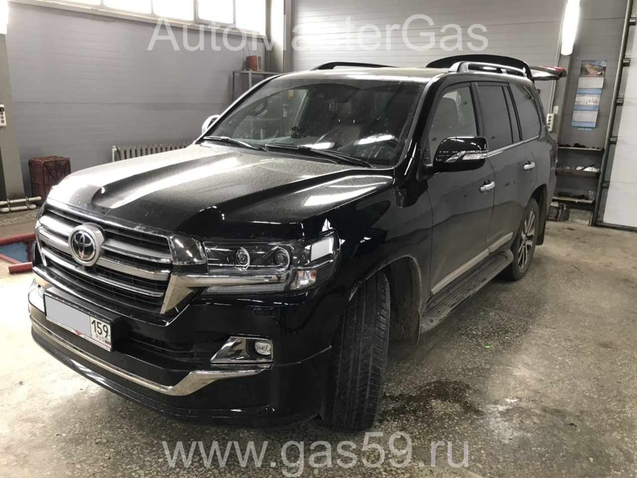 Установка ГБО на Toyota Land Cruiser 200 2019г., 4.6л., 8 цилиндра, монтаж  14.12.2020 в Перми