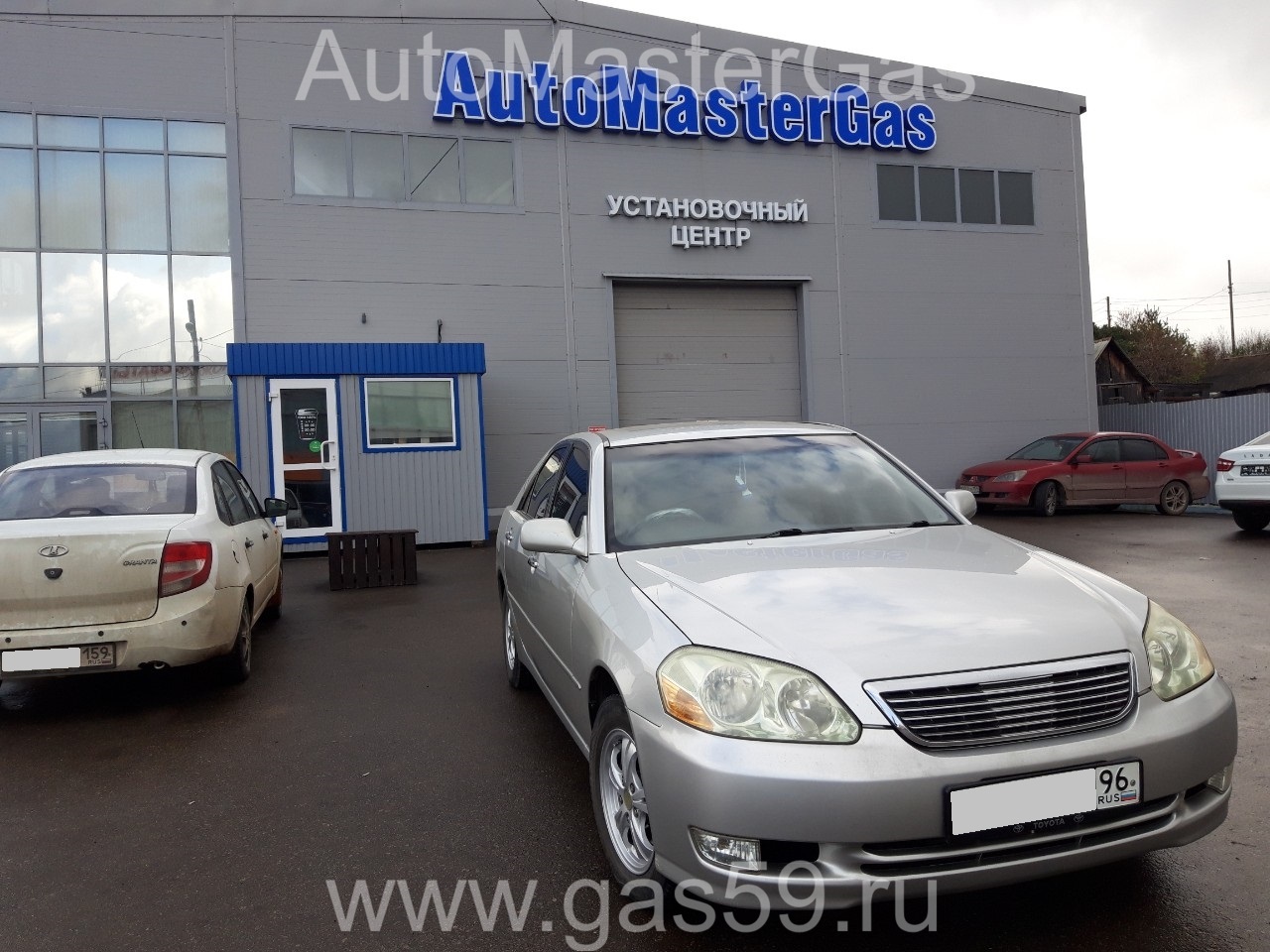 Установка ГБО на Toyota Mark II 2001г., 2.0л., 6 цилиндра, монтаж  10.01.2021 в Перми