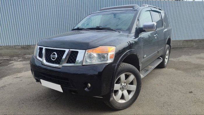 Установка ГБО на Nissan Armada 2008 2008 г., ГБО 4 поколения, пропан LANDI RENZO (Италия), двигатель 5.6 л. 8 цилиндров