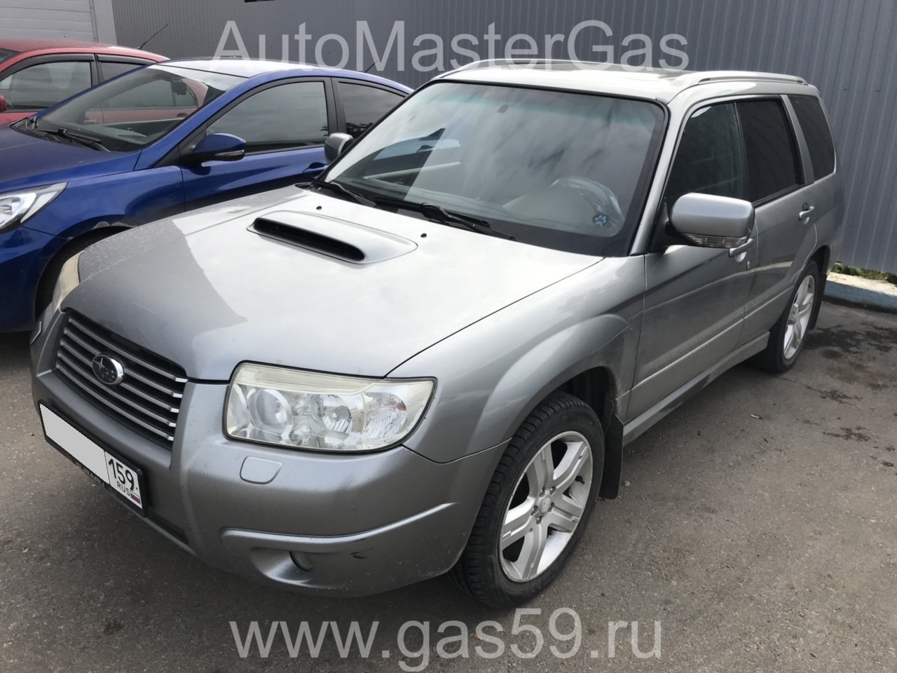 Установка ГБО на Subaru Forester 2006г., ГБО 4 поколения, пропан LANDIRENZO (Италия), двигатель 2.5л. 4 цилиндра