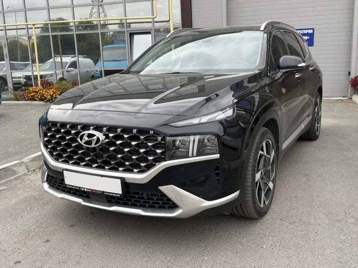 Установка ГБО на Hyundai Santa Fe 2023 г., ГБО 4 поколения, пропан EuropeGAS (Польша), двигатель 3.5 л., 6 цилиндров