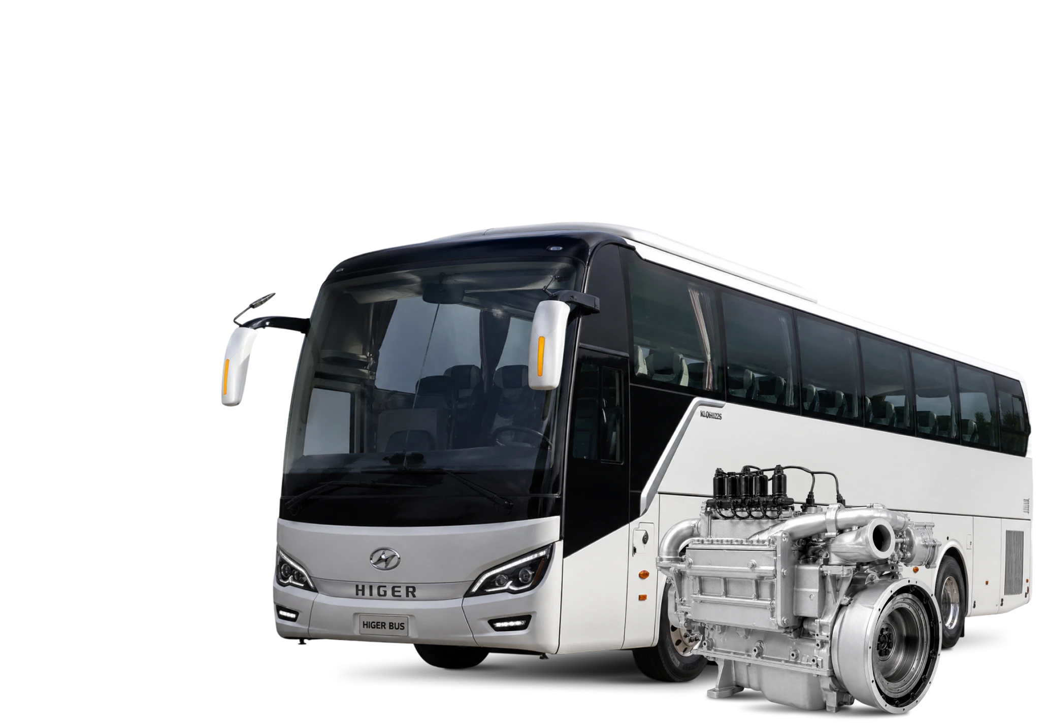 Ремоторизация автобус HIGER